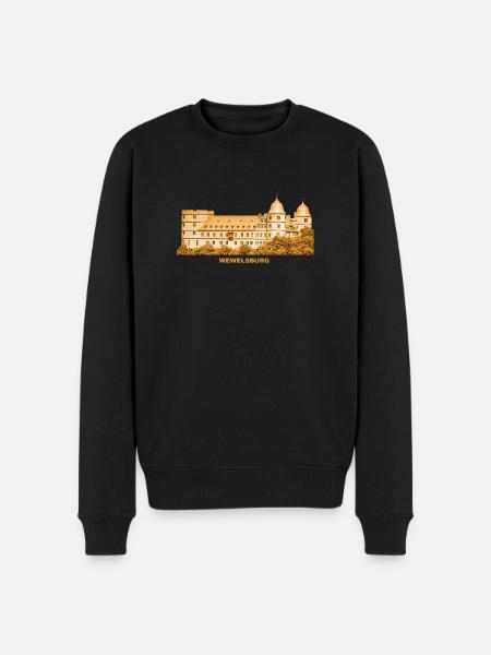Wewelsburg Büren Museum Nordrhein-Westfalen - Økologisk premium-sweatshirt til mænd - sort