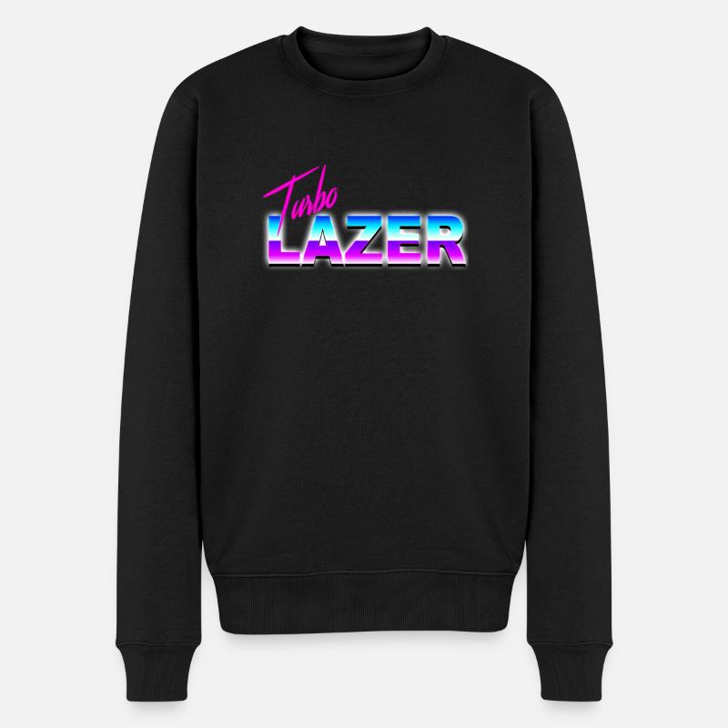 Turbo Lazer - Pull Premium bio Homme - noir
