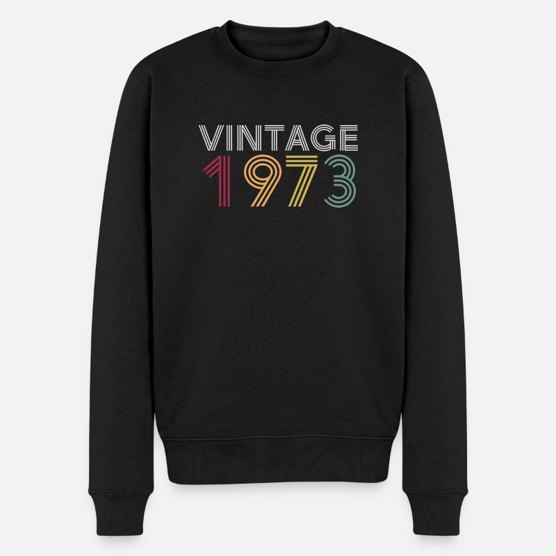 Millésime 1973 - Pull Premium bio Homme - noir