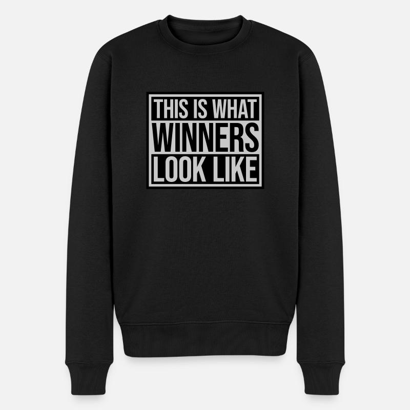 À quoi ressemblent les gagnants - Pull Premium bio Homme - noir