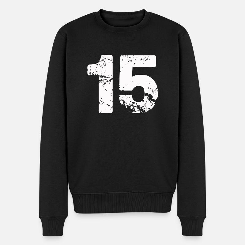 15 - Pull Premium bio Homme - noir