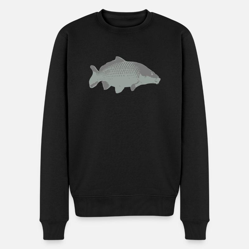 Carpe - Pull Premium bio Homme - noir