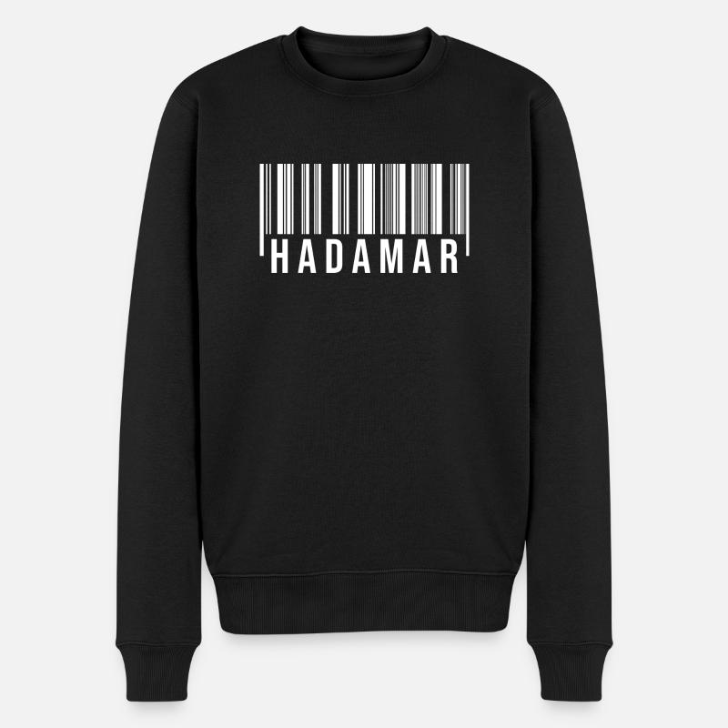 Hadamar Westerwald - Männer Premium Bio Pullover - Schwarz