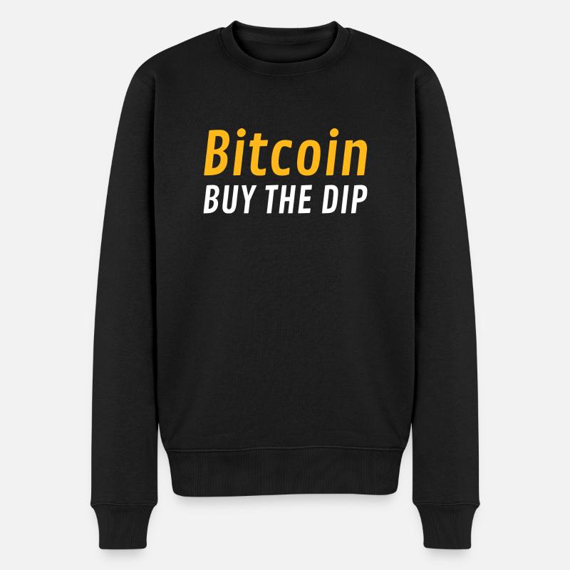 Bitcoin Acheter la baisse - Pull Premium bio Homme - noir