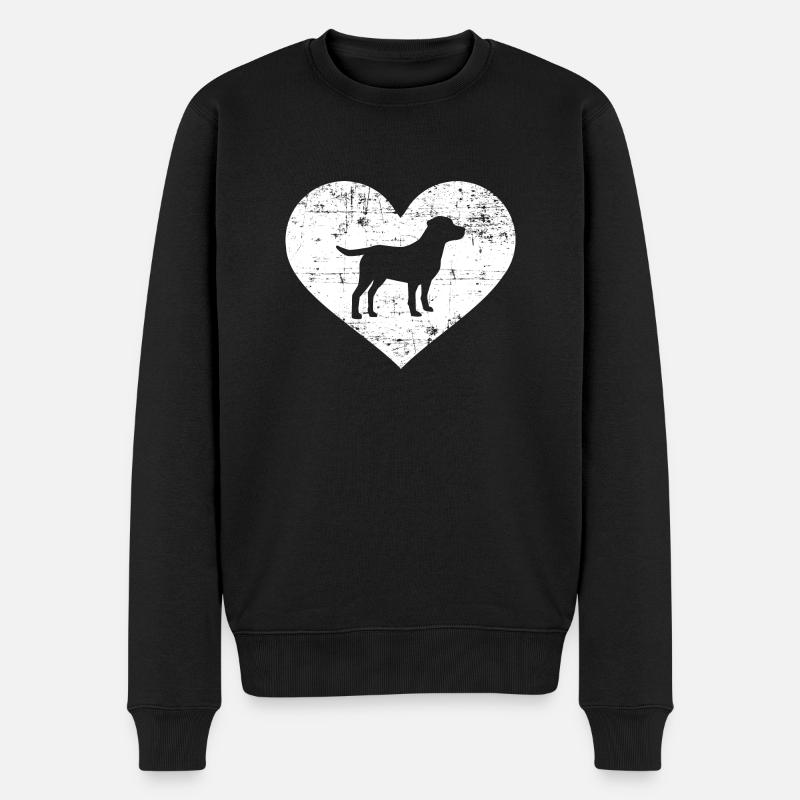 Labrador - Pull Premium bio Homme - noir