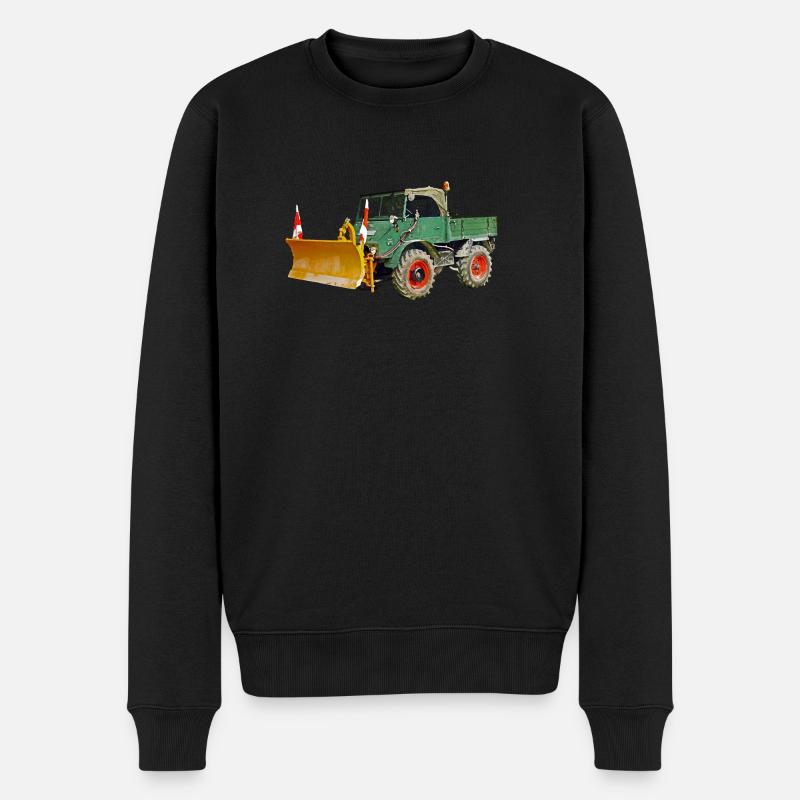 Winterdienst ALT - Männer Premium Bio Pullover - Schwarz