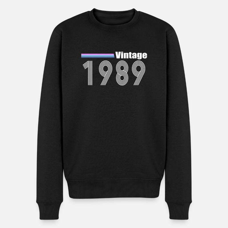 1989 - Pull Premium bio Homme - noir