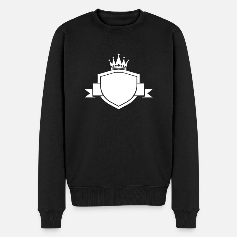 Armoiries vides - Pull Premium bio Homme - noir