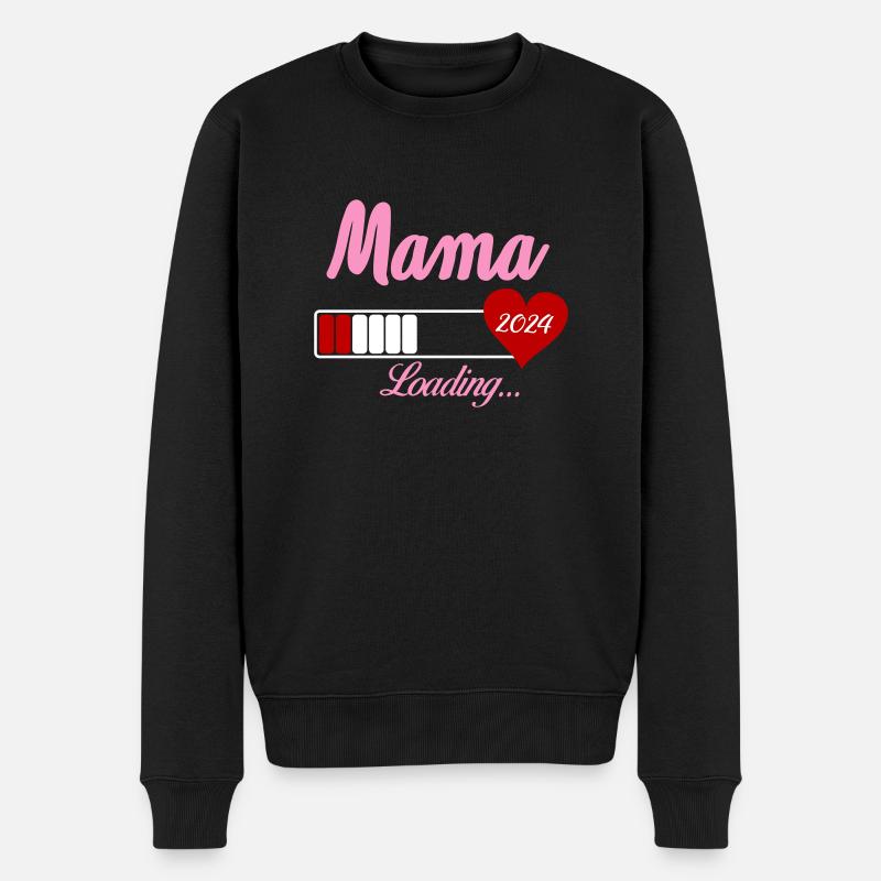 Mama Chargement 2024 - Pull Premium bio Homme - noir