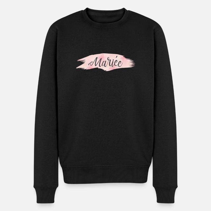 mariée - Pull Premium bio Homme - noir