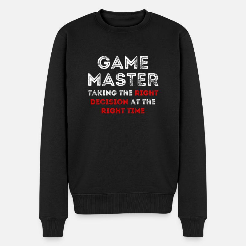 Game Master Taking the right decision .. - Pull Premium bio Homme - noir