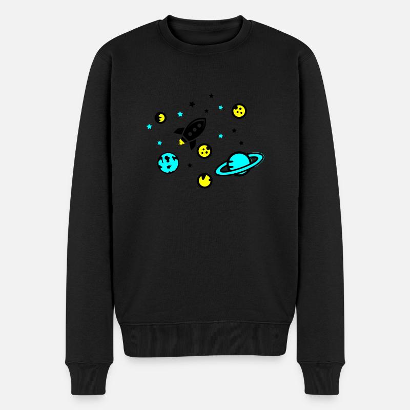 Univers - Pull Premium bio Homme - noir