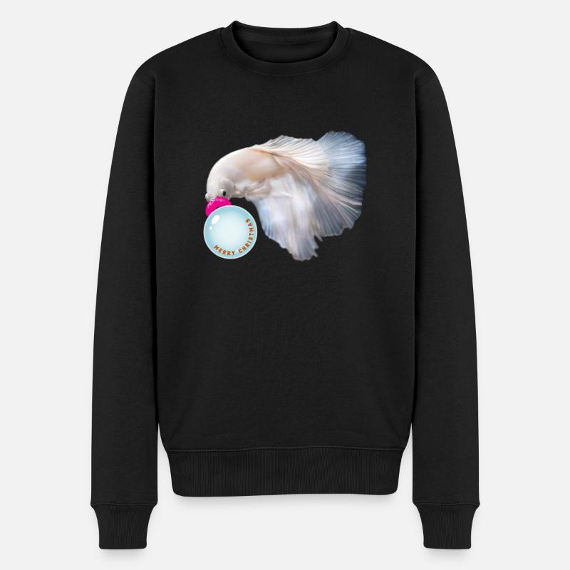 Joyeux ballon de Noël - Pull Premium bio Homme - noir