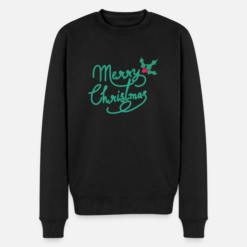 Joyeux Noël - Pull Premium bio Homme - noir