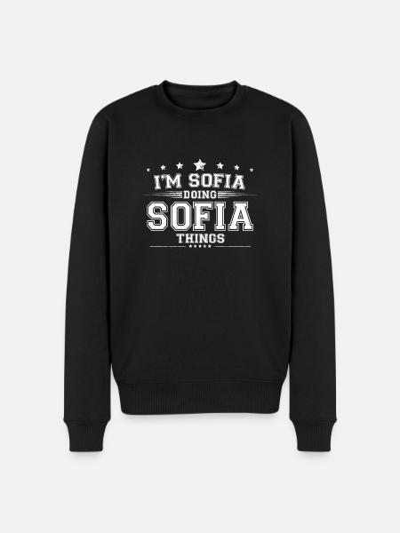 Sofia - Pull Premium bio Homme - noir