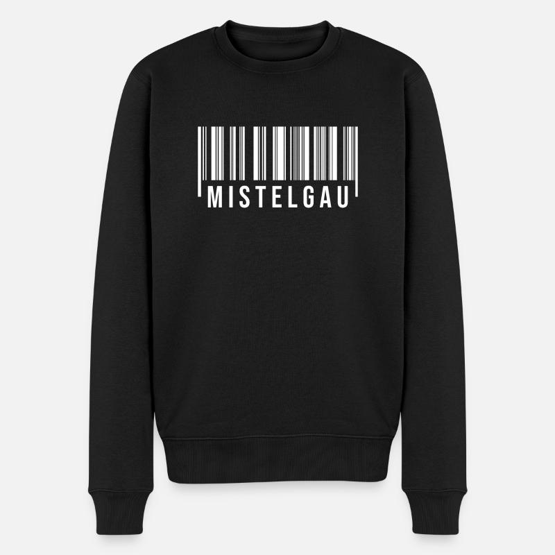 Mistelgau Bayern - Männer Premium Bio Pullover - Schwarz