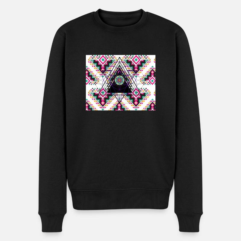 4 4 Original - Männer Premium Bio Pullover - Schwarz