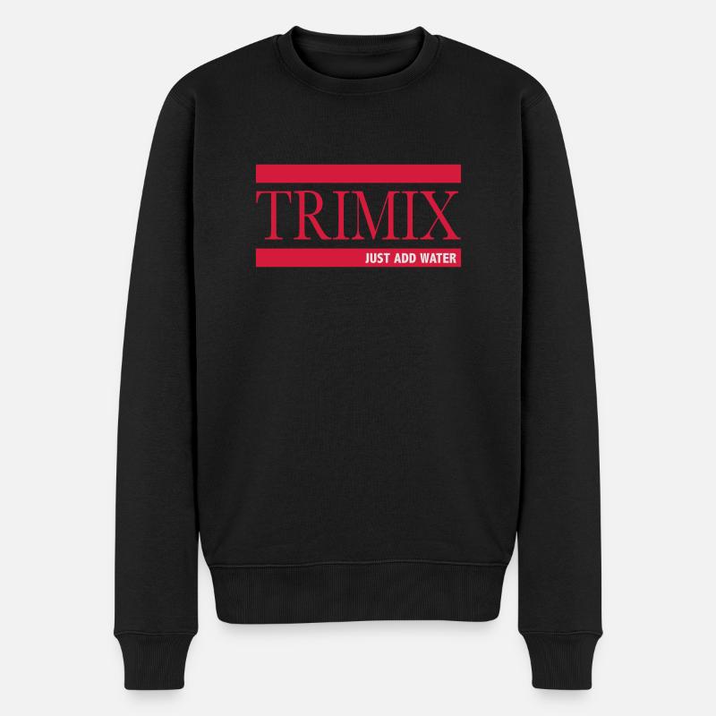trimix_jaw - Männer Premium Bio Pullover - Schwarz