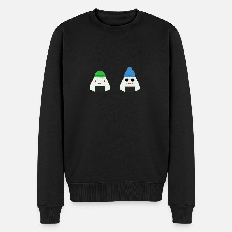 équipe onigiri - Pull Premium bio Homme - noir