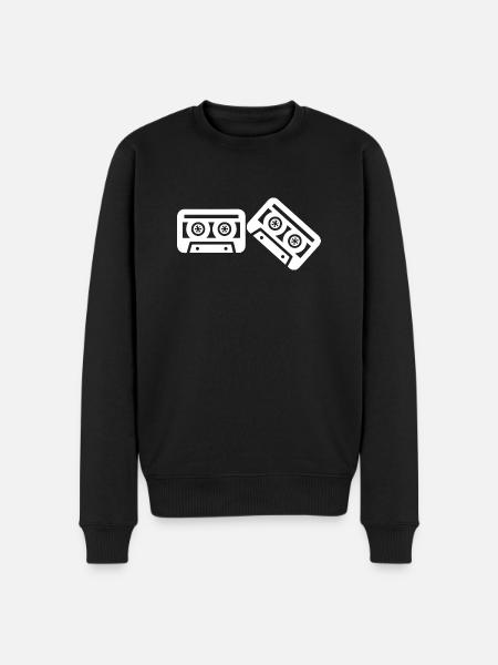Rock and Roll Rock Music - Men's Premium Organic Jumper - black
