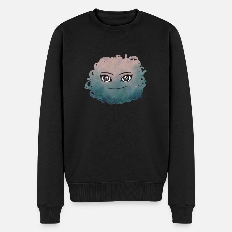 Petit Monstre pelote n°11 - Pull Premium bio Homme - noir