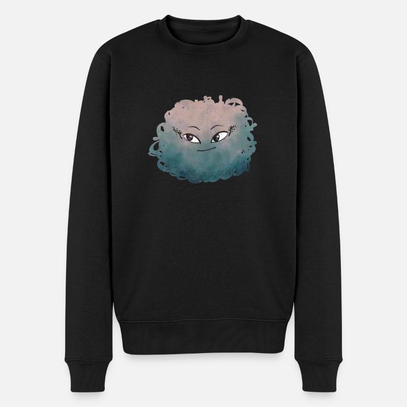 Petit Monstre pelote n°7 - Pull Premium bio Homme - noir