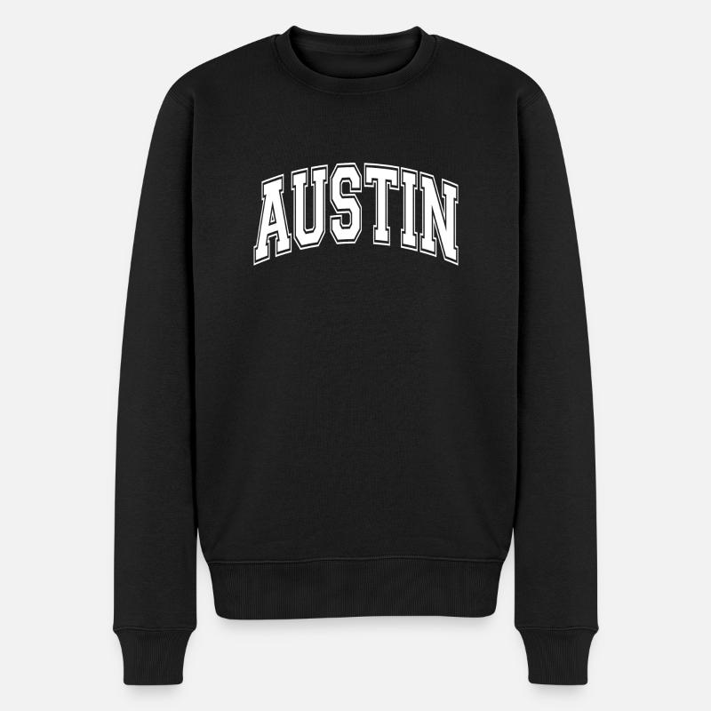 Austin - Pull Premium bio Homme - noir