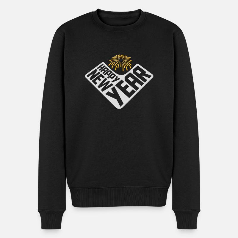 Citation Bonne année - Pull Premium bio Homme - noir