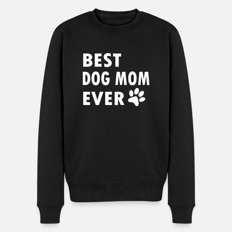 Hund Dog - Männer Premium Bio Pullover - Schwarz