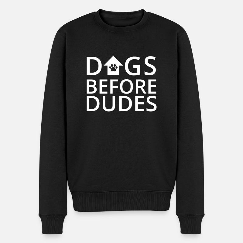 Hund Chien - Pull Premium bio Homme - noir