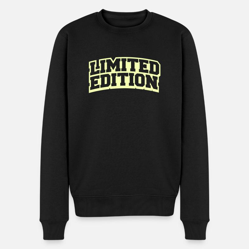 Édition limitée - Pull Premium bio Homme - noir