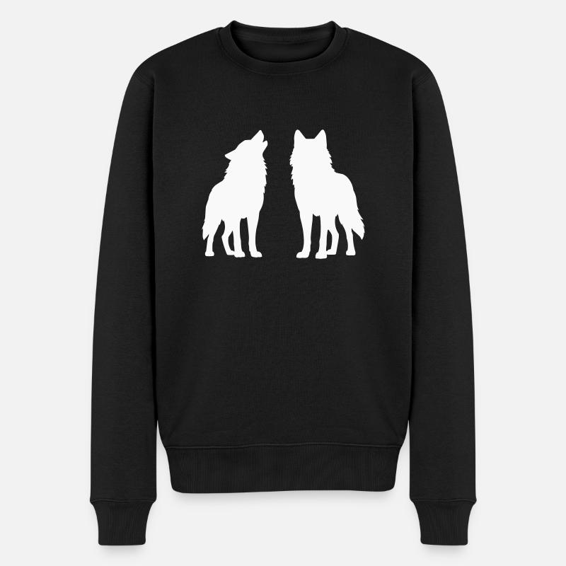 woelfe 2 - Pull Premium bio Homme - noir