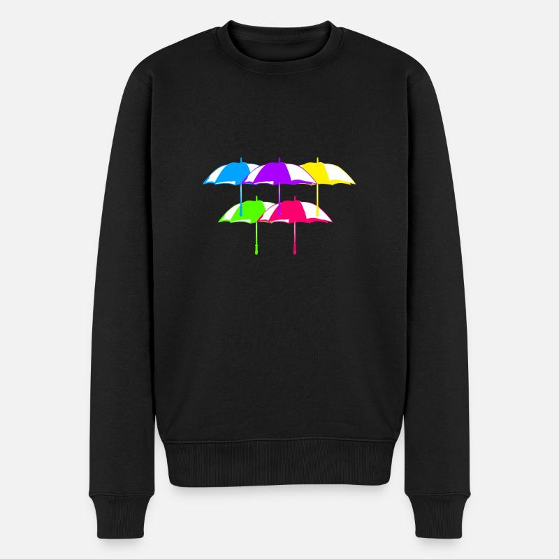 regenschirme - Männer Premium Bio Pullover - Schwarz