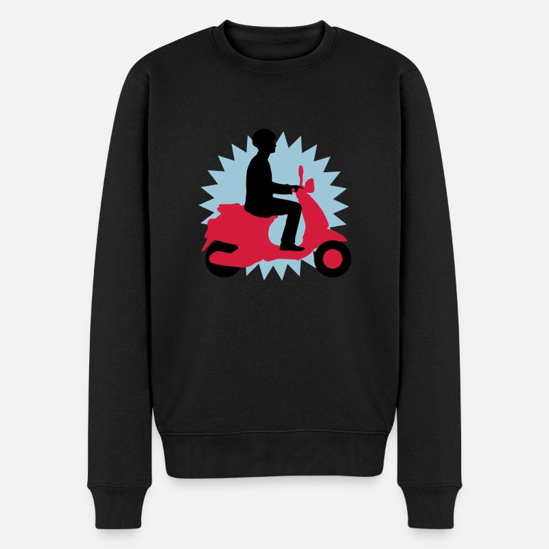 _3c - Men's Premium Organic Jumper - black