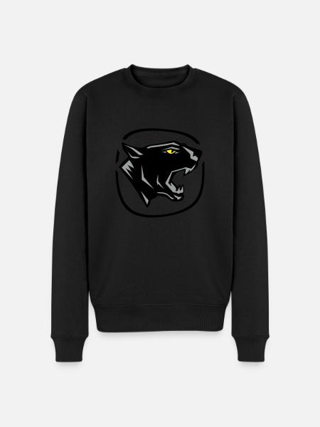 panther - Men's Premium Organic Jumper - black