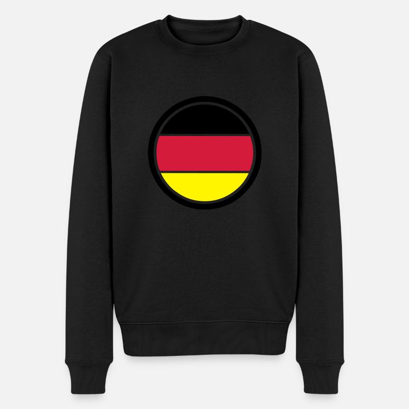 Allemagne emblème - Pull Premium bio Homme - noir