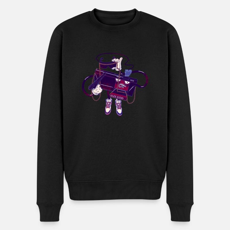 MASTER SYSTEM - Pull Premium bio Homme - noir