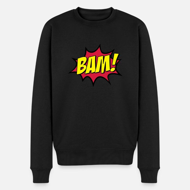 BAM ! - Pull Premium bio Homme - noir