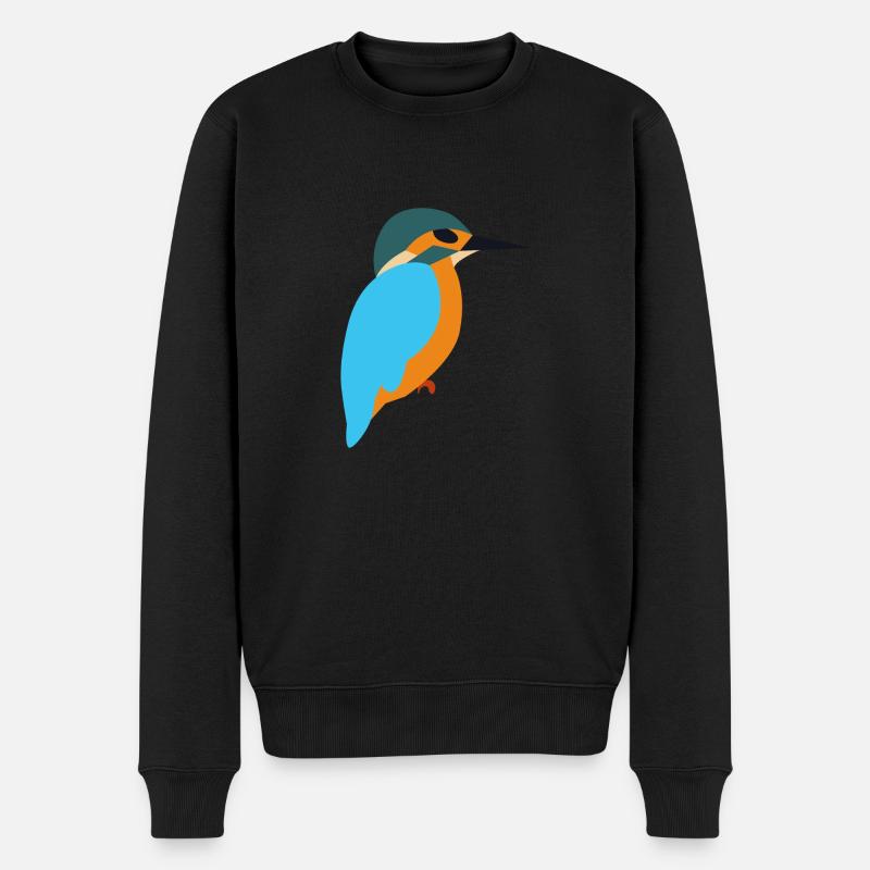 couleur oiseau - Pull Premium bio Homme - noir