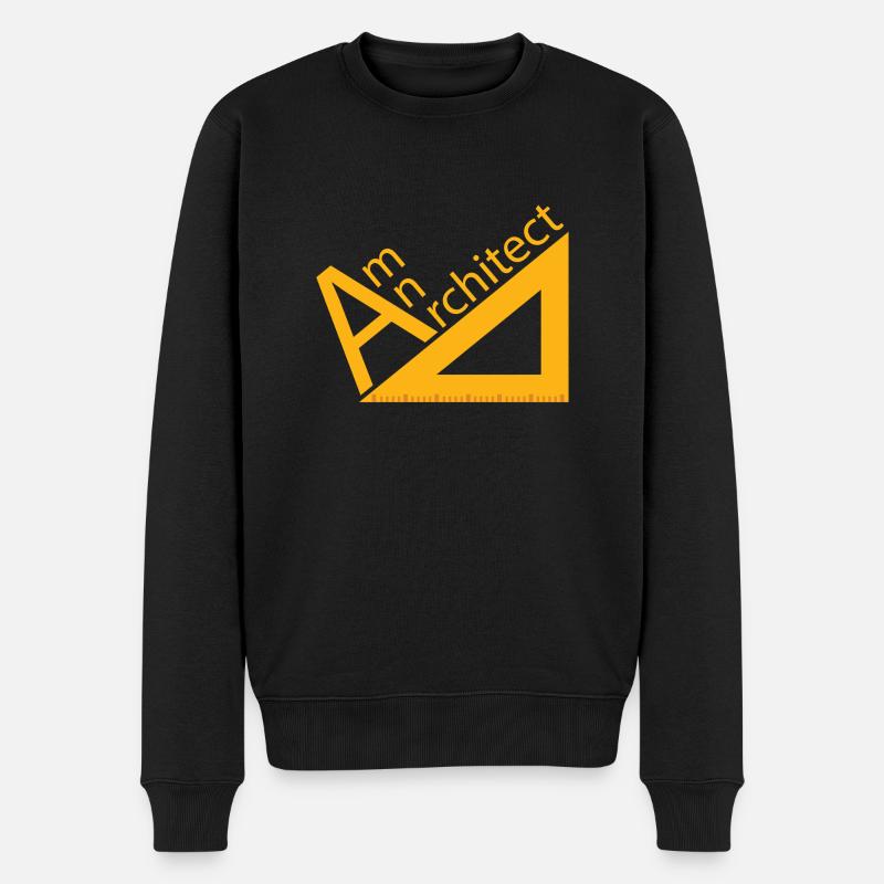 Architecte / Architecture: suis architecte - Pull Premium bio Homme - noir