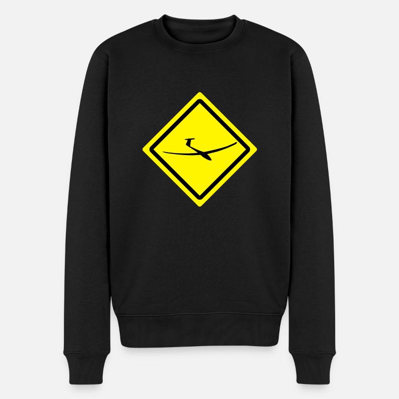 glider roadsign - Pull Premium bio Homme - noir