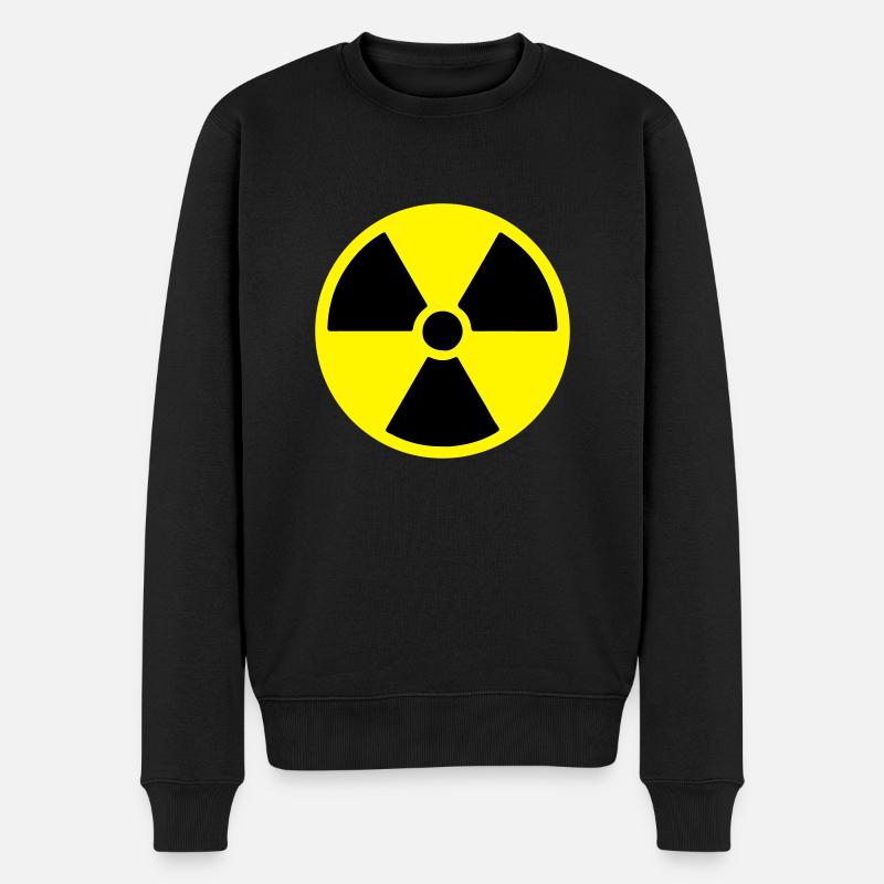radioactive - Männer Premium Bio Pullover - Schwarz