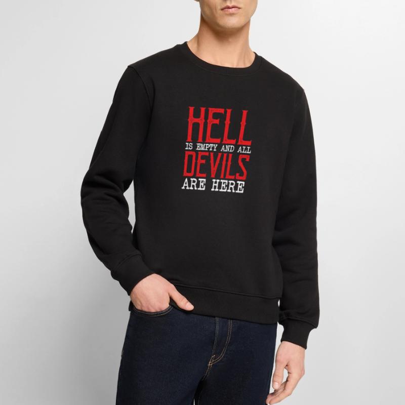 Hell is empty and all the devils are here Men's Premium Organic Jumper