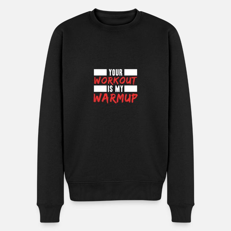 entraînement - Pull Premium bio Homme - noir