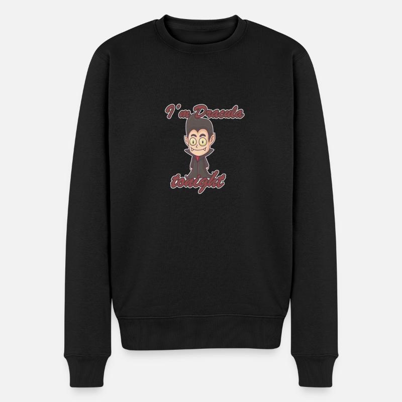 Dracula - Pull Premium bio Homme - noir