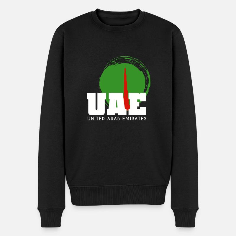Émirats arabes unis Émirats arabes unis Dubaï Émirats arabes unis - Pull Premium bio Homme - noir