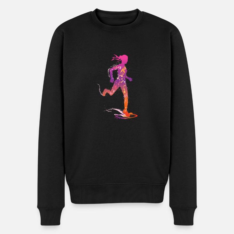 cross-country féminin de - Pull Premium bio Homme - noir
