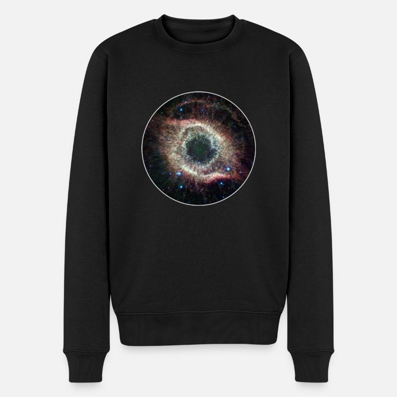 Galaxy - Espace - Stars - Cosmic - Art - Univers - Pull Premium bio Homme - noir