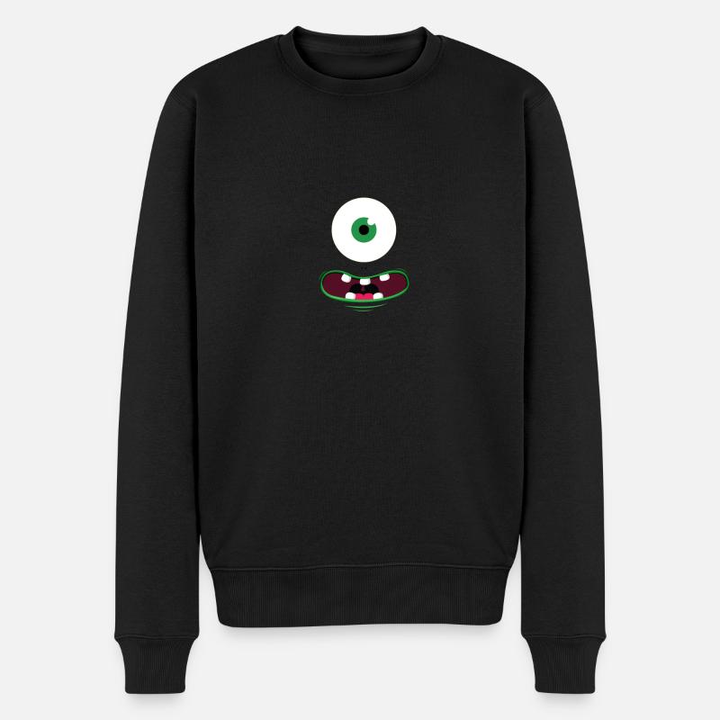 Little Monster - Pull Premium bio Homme - noir