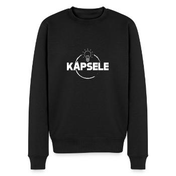 Käpsele Schwabe schwäbisch schwäbisches Geschenk - Männer Premium Bio Pullover - Schwarz - Vorne - Nico (187cm)
